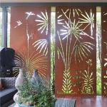 Polished Corten Perforated Panels Decoration Custom Thickness