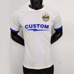 OEM Football Soccer Jersey Customized Design Club Brand Team Match White for sale