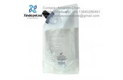 China Vertical Bottom Suction Nozzle Stand Up Pouches For Food Packaging supplier