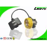 6.8Ah Battery Mining Cap Lights Semi Corded 15000lux With Aluminum Lighting Cup for sale