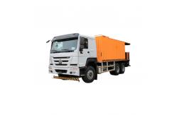 China Sinotruk HOWO 8x4 Micro Surfacing Slurry Paver Pavement Asphalt Truck Machine supplier