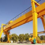 Remote Control Box Type Double Girder Gantry Crane Electric mobile girder rail gantry for sale
