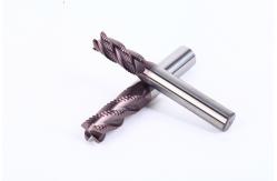 China 75mm Overall Length Roughing End Mill With Long Flute Length And TiAlN Coating supplier