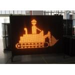 Electronic Full Color Yaham LED Variable Message Signs Hire For Road / Bridge Construction for sale