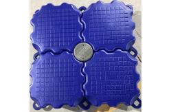 China Versatile Blue Modular PE Pontoon For Customizable Docks supplier