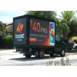 Outdoor Waterproof P10 Light Weight Trailer Mobile Truck High Definition LED Advertising Screen for sale