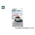 Car 3D Lenticular Poster Customized UV Printing Nontoxic Material High Definition