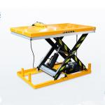 1814kg 4000 Lb Hydraulic Scissor Lift Table Cart Hand Control Power Lifting for sale