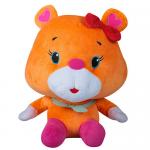 Bear Soft Plush Stuffed Animals Cute Design Embroidery Logo 12 Inch Height for sale