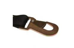 China 3000KG 1.5 Inch Twisted Flat Hook Tie Down Straps supplier