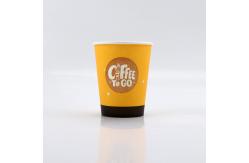 China Printing Single Wall Paper Cups Customized Hot Coffee Paper Cup With Lid supplier