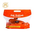 Custom Microwave Hot Grilled Roast Chicken Bags Stand Up Pouch Rotisserie Anti-fog Roasted Packaging Chicken Bag for sale