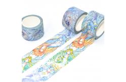 China Self Adhesive Washi Paper Tape Custom Printed Japanese Paper Masking Washi Tape supplier