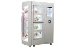China Luxury Flower Bouquet Vending Machine With Big Touch Screen 220V High Capacity supplier
