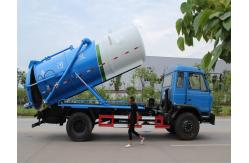 China Dongfeng Sewage Suction Truck 10CBM With Good Price for Sale supplier