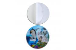 China 3d lenticular lens sticker / lenticular print sticker / customize 3d anime motion sticker supplier