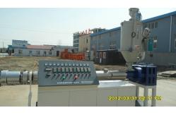 China Hot / Cold Water Pipe Plastic Extrusion Line , PPR Pipe Plastic Extrusion Machine supplier