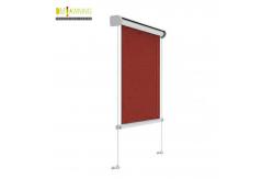 China Vertical Retractable Window Awnings Remote Control Vertical Retractable Horizontal Shade supplier
