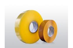 China Resistance BOPP Packaging Tape Durable Viscosity Yellowish supplier