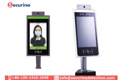 China 20W Binocular Camera Face Recognition Temperature Measurement System For Access Control supplier
