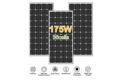 China Overlapping Mono Solar Panel Photovoltaic Cell 80w 170w For Roof Shingle supplier