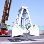 15cbm Radio Remote Control 100m Excavator Grab Bucket for sale