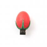 Tomato shaped to Actual Food Personalized USB Flash Drives with 7-15 Days Lead Time for sale