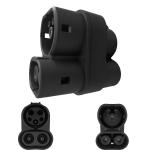 CCS1 To CCS2 EV Adapter Electric Vehicle Accessories For New Energy Vehicle Parts for sale