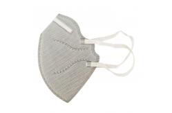 China Breathable Foldable FFP2 Mask Anti Pollution For Construction / Mining supplier
