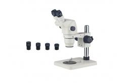 China 3.35x ~ 180x Trioncular Zoom Stereo Microscope 105mm Effective Distance supplier