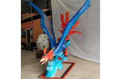 China Eco friendly Realistic Animatronic Animals chinese mythical animal Jingwei supplier