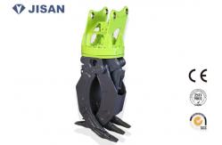 China Volvo EC120 EC140 Excavator Grab Hydraulic Attachments 360° Rotation supplier