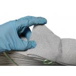 ESD Knitted Polyester Ribbed Cuffs Antistatic & Shrink Resistant Gray Color for sale