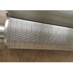 Single Facer Tungsten Carbide Roller For Corrugated Cardboard Line for sale
