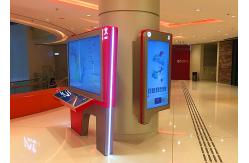 China Shopping Mall LCD Digital Signage Touch Screen With Wide Viewing Angle supplier