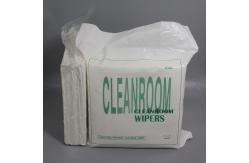 China 4x4 Cleanroom Polyester Wipes Polyester Laboratory Cleaning Wipes Dust Free supplier
