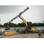 1.2m3 Bucket Capacity Clamshell Telescopic Arm Recommended For Excavators ≥36t