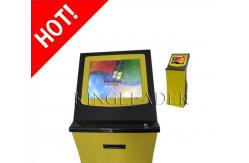China Booking Queuing Ticket Vending Kiosk With Finger Print Reader supplier