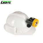 Underground Miners LED Cap Lamp with 1.1W Main Light and 10000 Lx Small Size Mining Light USB Charging for sale