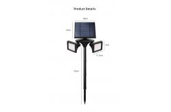 China Waterproof Ip65 600LM 40 LED Solar Garden Light PIR Solar Powered Lawn Lights supplier