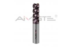 China Customized Solid Carbide End Mill U Groove Shape HRC55 End Mill 12mm supplier