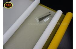 China Glass Printing Nylon Mesh Screen Roll , Screen Printing On Polyester Fabric supplier