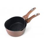 Bakelite Handle LFGB 5mm Cast Aluminium Cooking Pot for sale