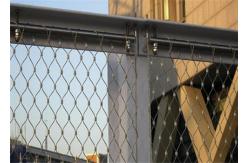 China Traffic Barrier Fence Stainless Steel 50x50 Wire Mesh For Falling Prevention supplier