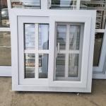 Simple Installation Double Glazed Pvc Sliding Window With Comprehensive for sale