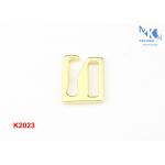 Custom Logo Handbag Strap Buckles , Pattern Design Metal Hardware For Bags