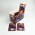 Silk Printing CMYK Sex Pill Packaging Card 9x12cm for sale