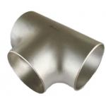 Customized Sanitary Pipe Buttweld Stainless Steel Tee Fittings for sale