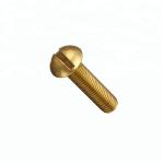 Brass Round Head Slotted Drive Machine Screw for sale