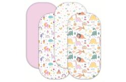 China Customizable Cradle Mattress Sheets Fitted Crib Sheets Universal Style For All Season supplier